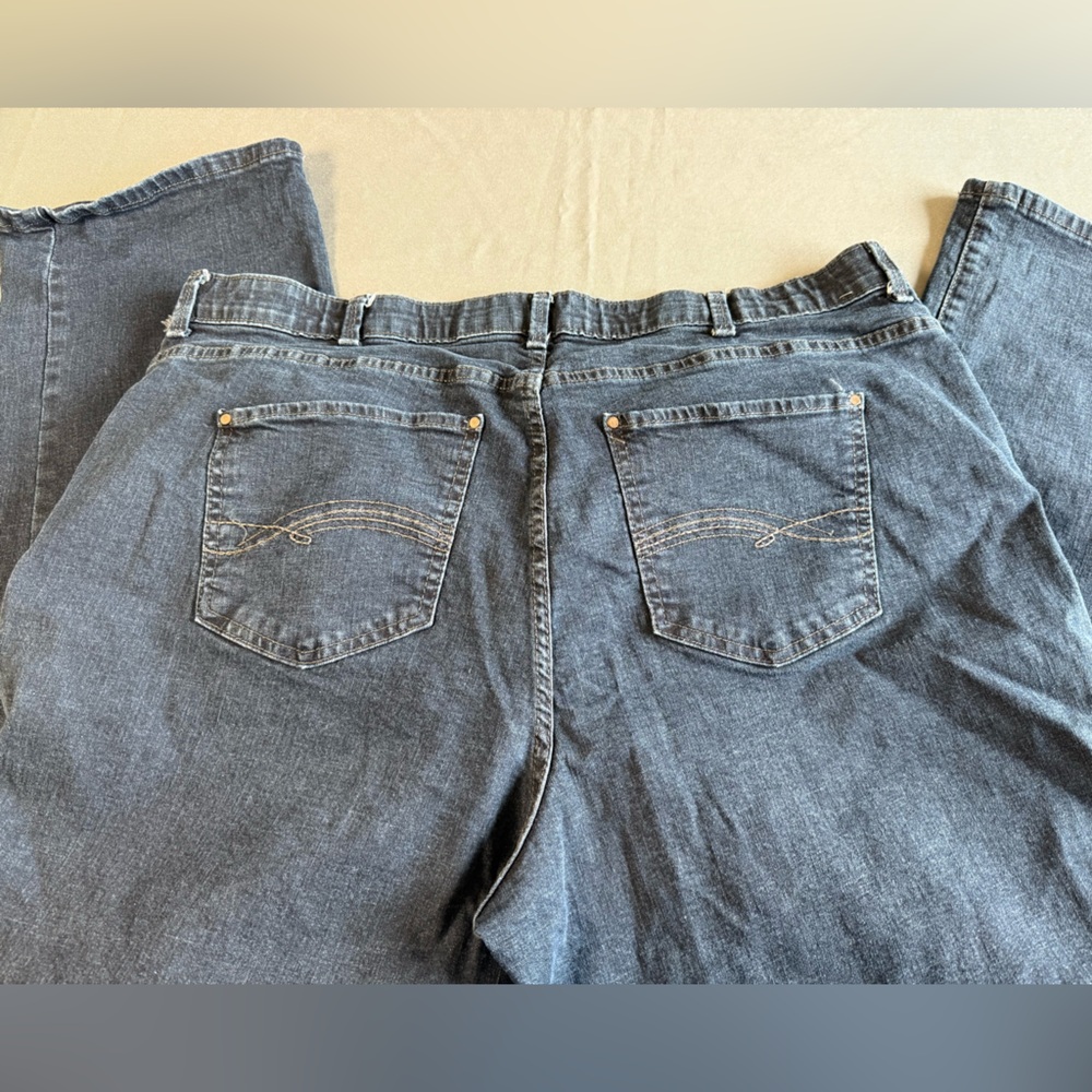 Lee Comfort Stretch Waistband Pants size 22W petite - Picture 9 of 9